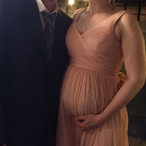 Maternity evening gown